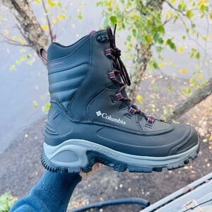 Columbia Bugaboot III Insulated Waterproof 200 Grams Winter Boots Mens 9.5 Black